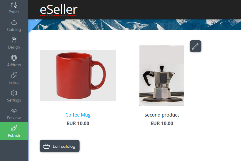 eCommerce-store